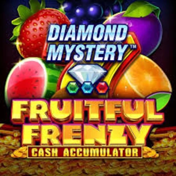 Slots logo of Diamond Mystery Fruitful Frenzy Cash Accumulator from Greentube at BetOnRed Casino