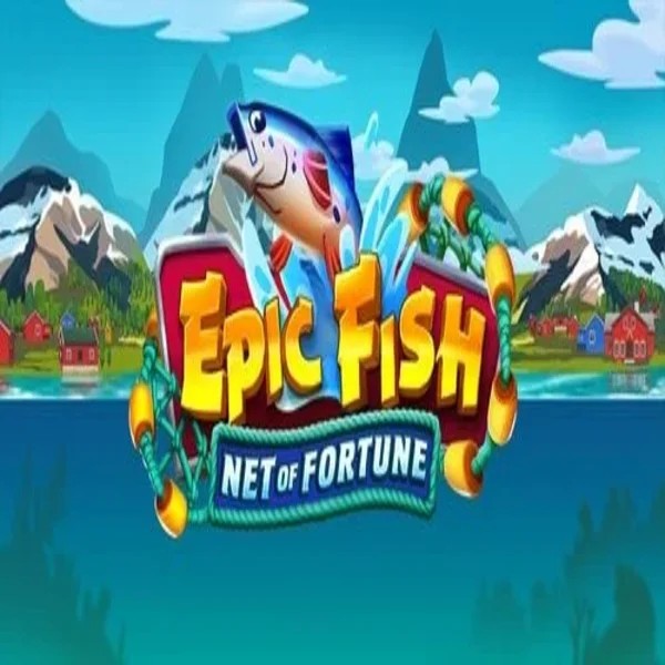 Epic Fish Net of Fortune logo by Quickspin at BetOnRed Casino