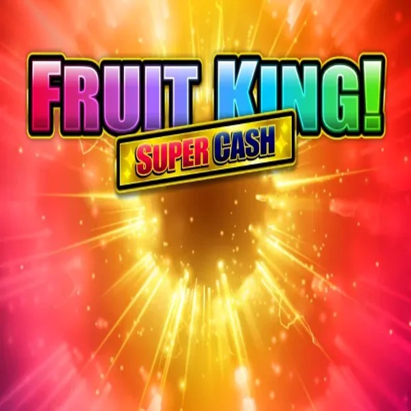 Official Slots logo: Fruit King Super Cash by Greentube at BetOnRed Casino