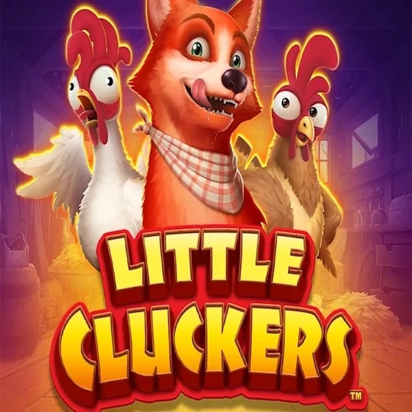 Little Cluckers slot logo by Greentube at BetOnRed Casino