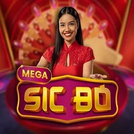 Mega Sic Bo online game logo by Pragmatic Play on betonredkasyno.com.pl