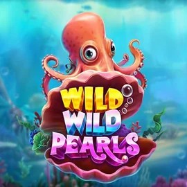 Wild Wild Pearls slot logo by Pragmatic Play at BetOnRed Casino