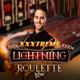 XXXtreme Lightning Roulette logo by Evolution BetOnRed Casino